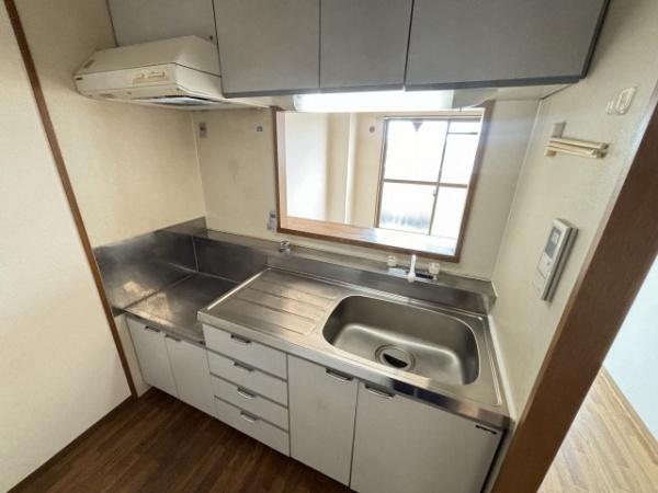 キッチン　ガスコンロ設置可！