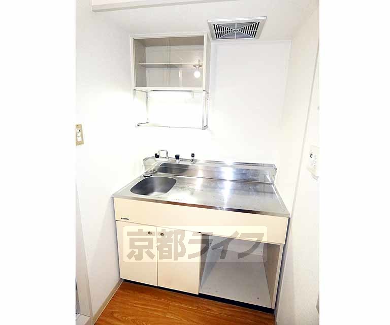 キッチン　ガスコンロ設置可