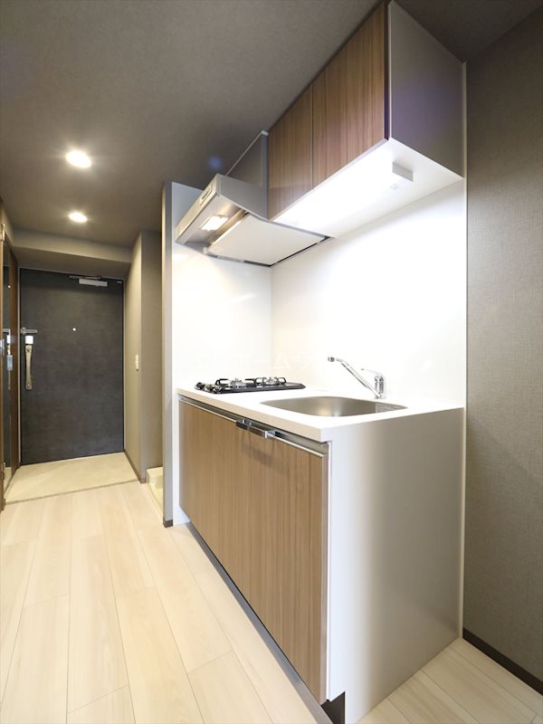 キッチン　システムキッチン（ガス2口コンロ付）