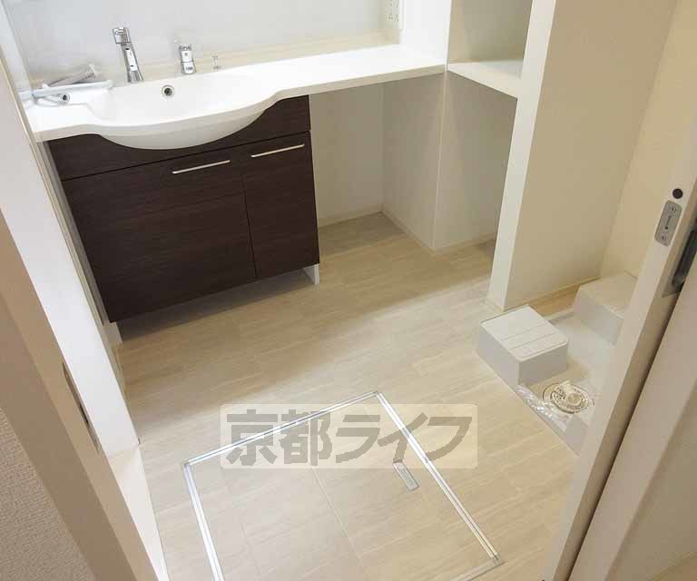 洗面設備　脱衣所です！