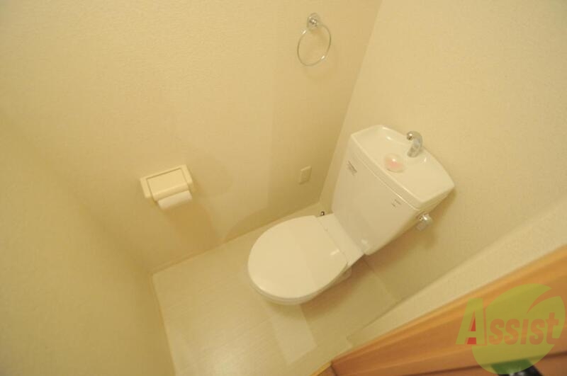 トイレ　清潔に保たれたおトイレは下水の臭いも上がってきていません。