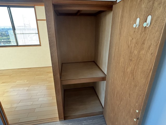 収納　収納があります