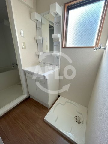 洗面設備　みおつくし天王寺南　洗面台