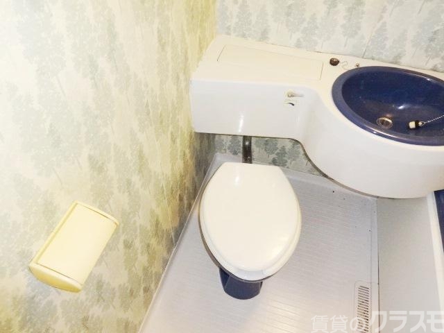 トイレ　お掃除が楽々です。