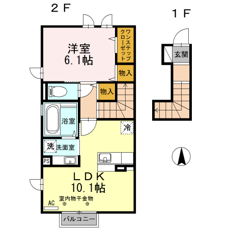 サン・ユリーノの間取り