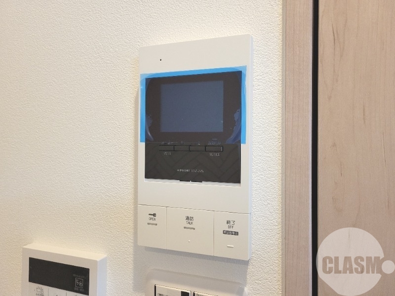 セキュリティ　来訪者が確認できるモニターホン♪