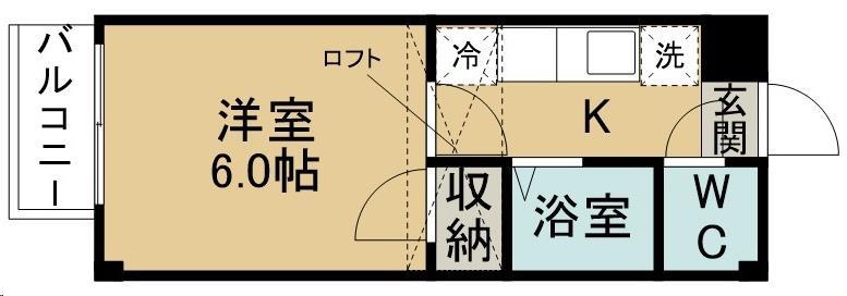 ベルトピア仙台4の間取り写真