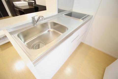 キッチン　日々の生活を意識しやすいキッチン