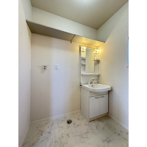 洗面設備　シャンプードレッサー、室内洗濯機置き場あり