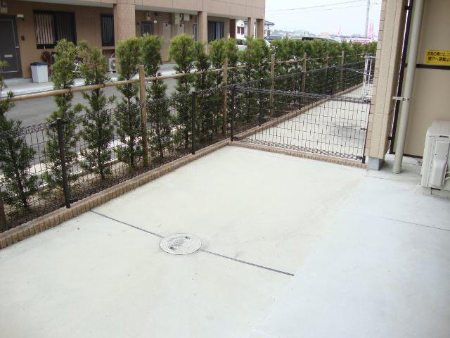 バルコニー　バルコニー付きです