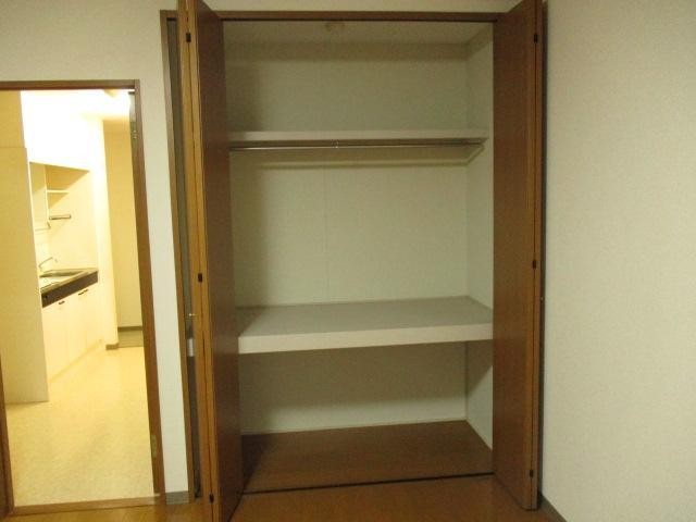 収納　収納力ばっちりクローゼットです！