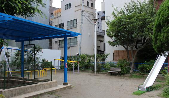 公園　六間堀児童遊園（公園）まで166m