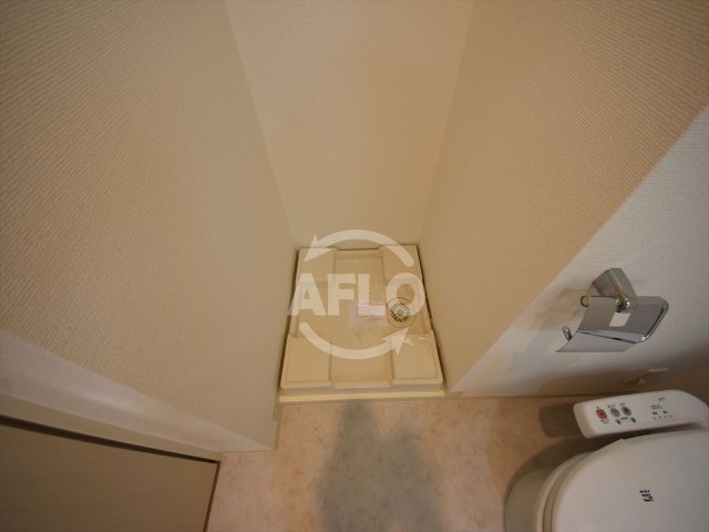 その他設備　レジディア谷町　洗濯機置場