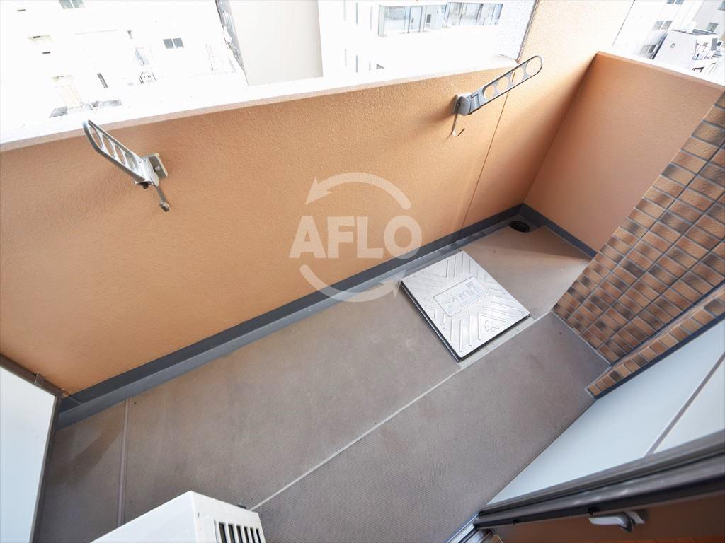 バルコニー　プレサンス心斎橋モデルノ　バルコニー