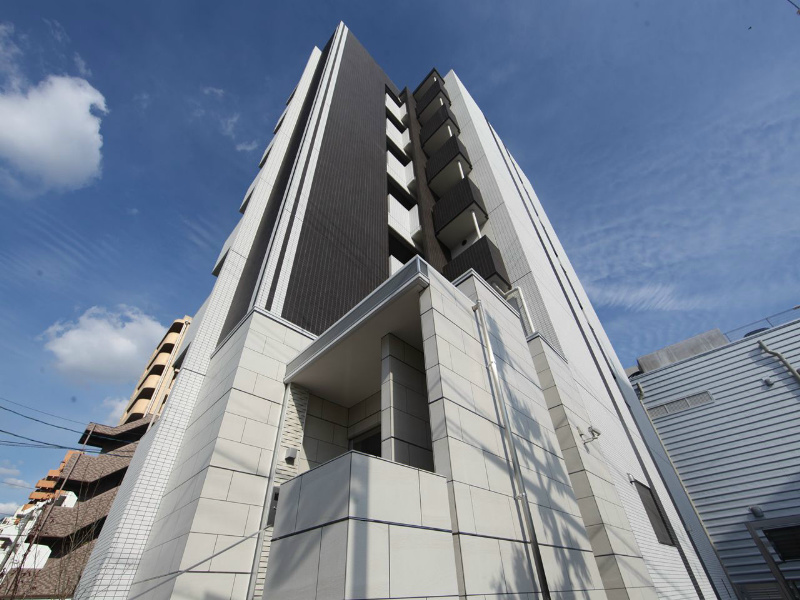 建物外観　外観　オートロック　TVモニター付インターホン　防犯カメラ付