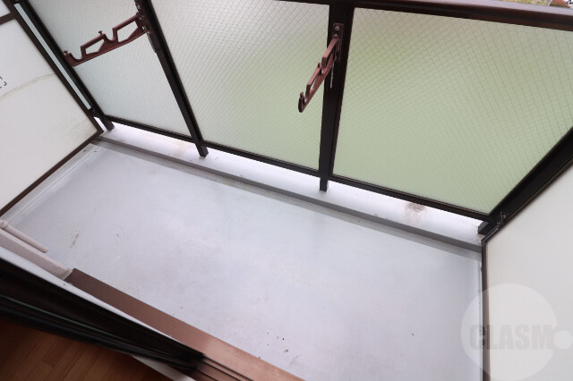 バルコニー　明るいバルコニーです