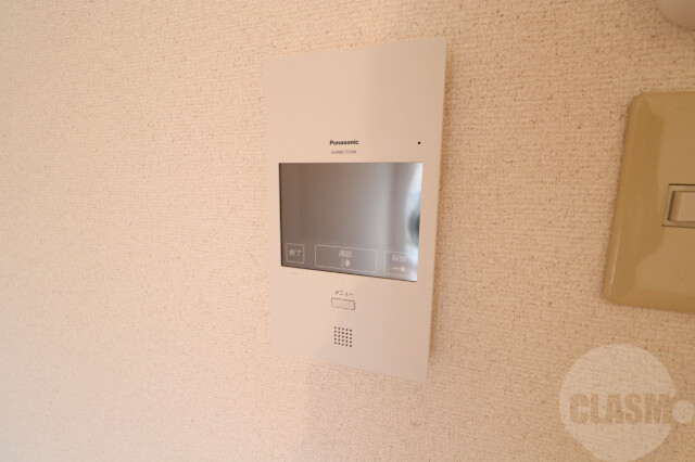 セキュリティ　モニター付きインターホンで安心