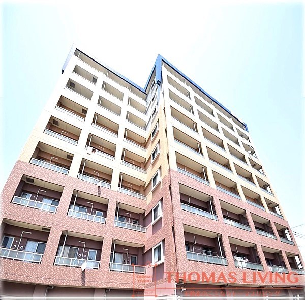 建物外観　お部屋探しはトーマスリビング粕屋店へ。