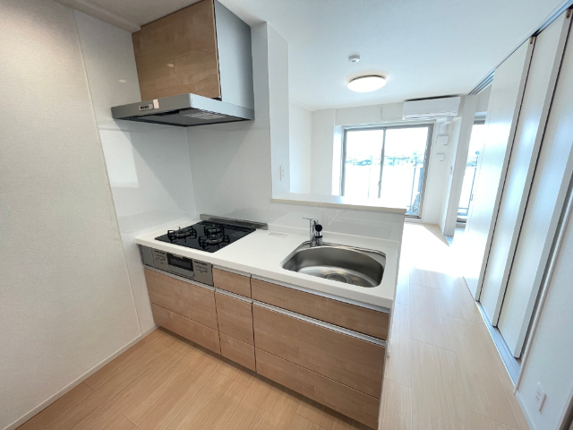 キッチン　新築の為同間取りの他の階の写真です