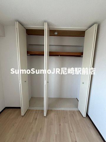 収納　十分な収納スペースがあります