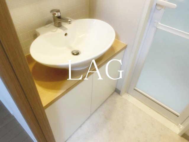 洗面設備　洗面台です。