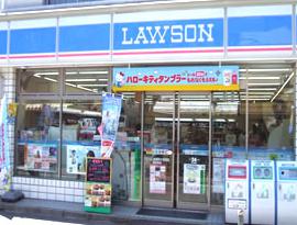 コンビニ　ローソン・品川区役所前店（コンビニ）まで621m