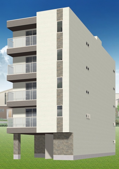 建物外観　パース画像