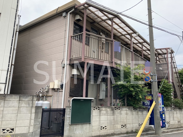 建物外観　閑静な住宅街にあるアパートです。