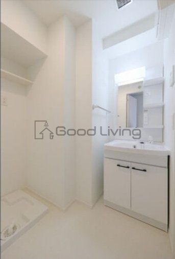 洗面設備　身だしなみもバッチリ