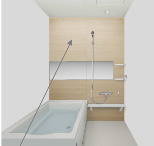 バス・シャワールーム　ボヌールメゾン(Good Home)※完成イメージ