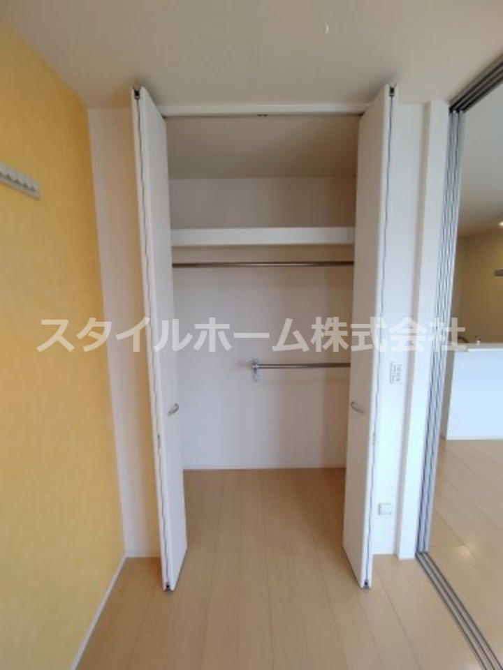 収納　十分な収納スペースがあります
