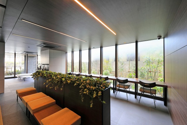 ロビー　毎日通るロビーはこのようになっています