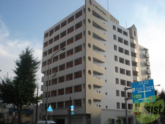 建物外観　春日野道駅から徒歩２分の場所になります。