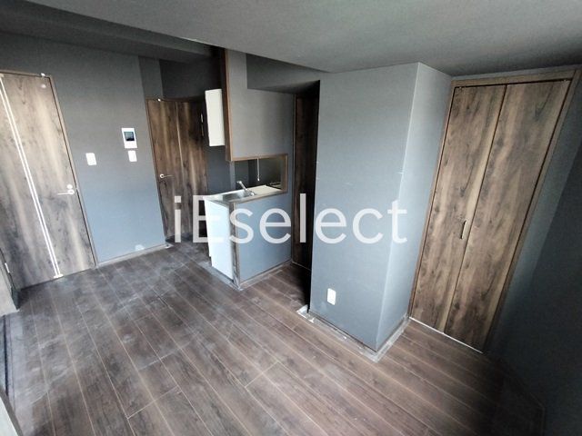 居室・リビング　※建築中の写真です。