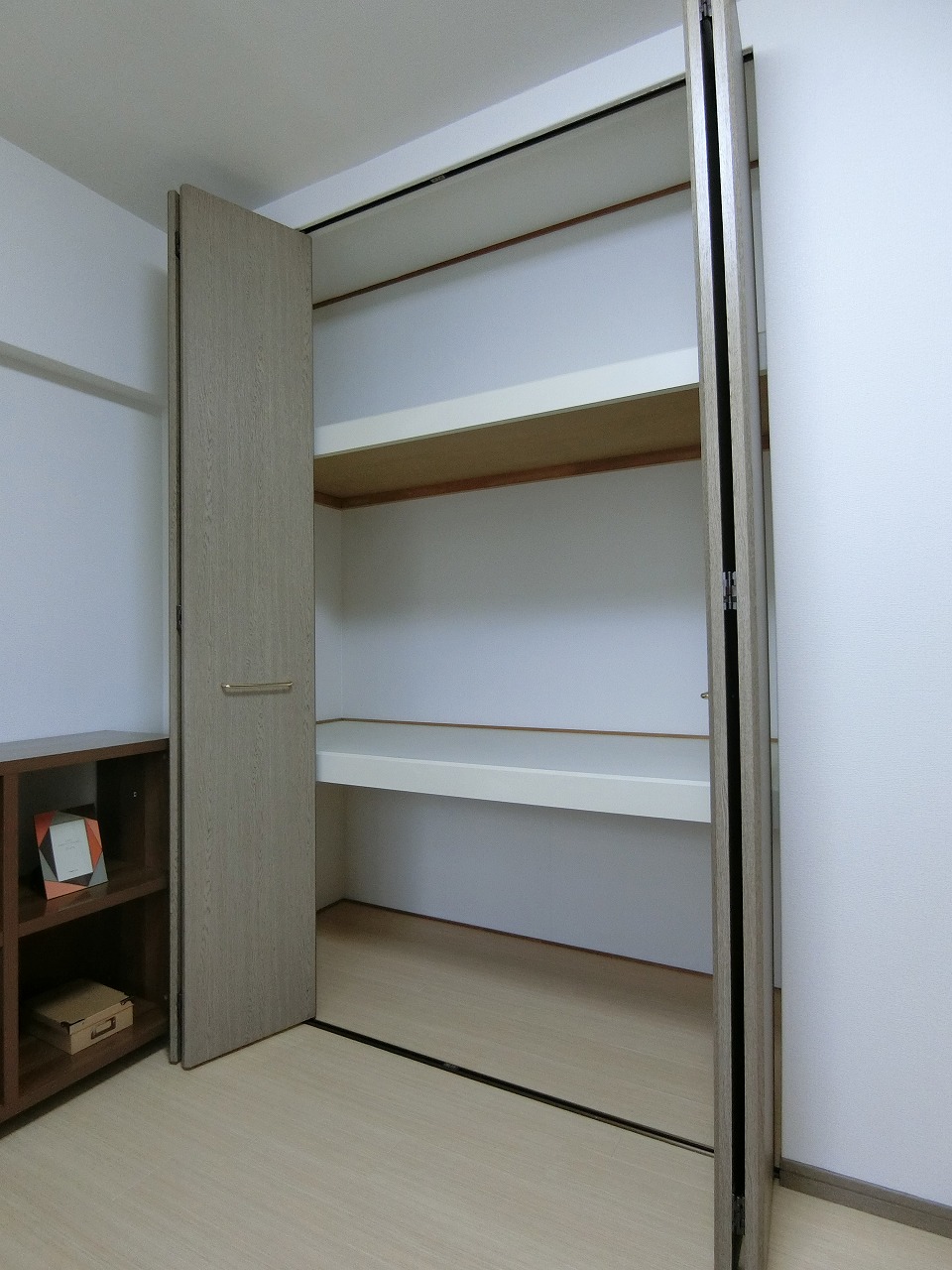 収納　前回モデルルーム設置時の写真です。