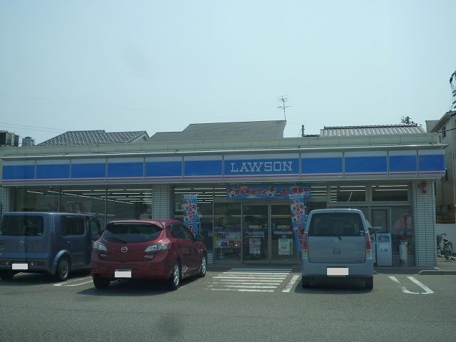 コンビニ　ローソン金沢諸江中丁店（コンビニ）まで600m