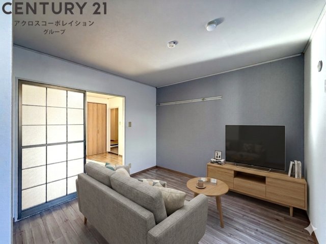 居室・リビング　画像中の家具はAI加工により配置加工しているため付属しません
