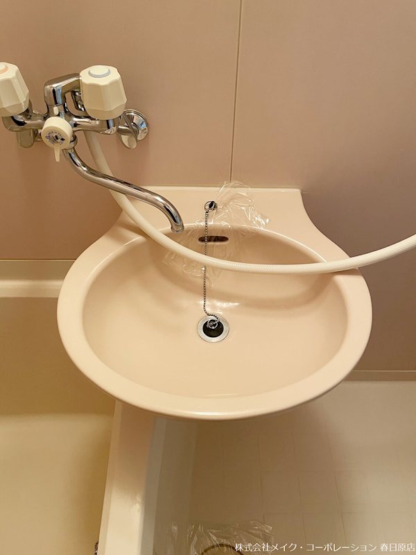洗面設備　写真は同型タイプ