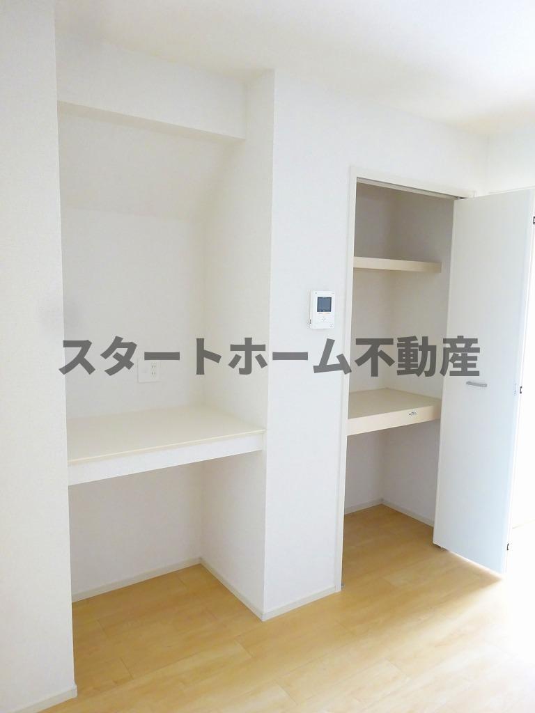収納　収納スペース豊富です