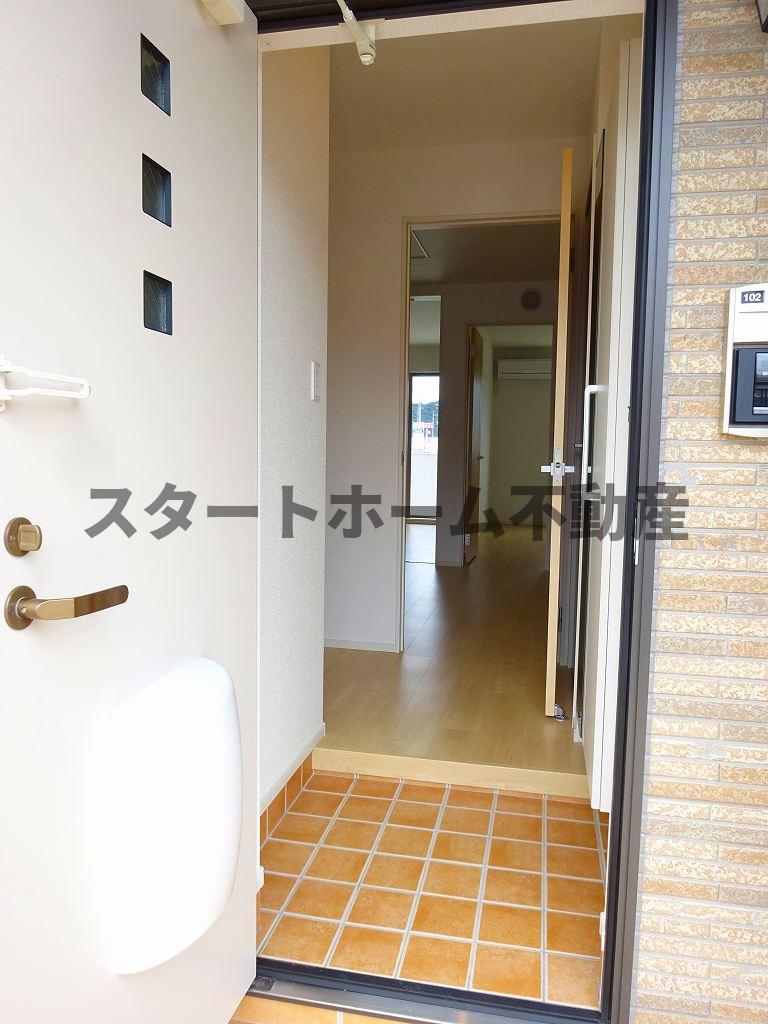 玄関　ゆったりとした玄関です