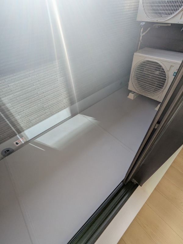 バルコニー　図面と現状に相違がある場合には現状を優先