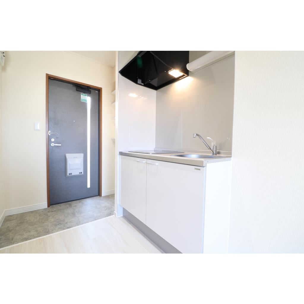 キッチン　『アイ・コーポ』２口ＩＨでお料理便利♪洗面化粧台も入替(^^