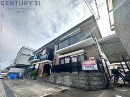 建物外観　バイク置き場・駐輪場あり！