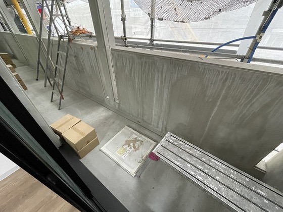 バルコニー　※別部屋の写真です