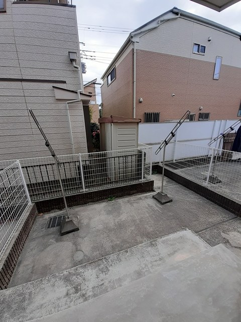 バルコニー　専用庭がございます♪