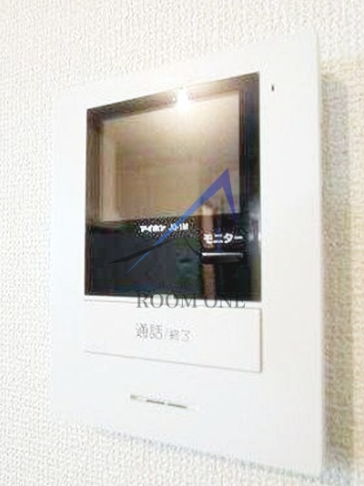 セキュリティ　モニター付きインターホンです。