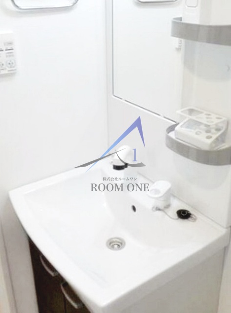 洗面設備　洗面台です。