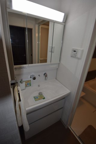 洗面設備　同ハウスメーカー施工物件の参考写真です