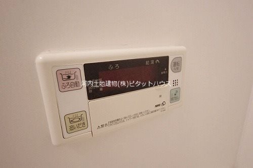 その他設備　浴室内追い焚きパネル