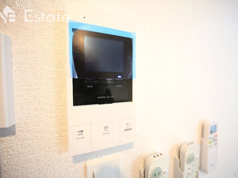 セキュリティ　モニター付きインターホン